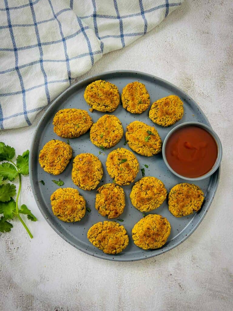 Baked Chickpea Nuggets: Crispy, Easy, Kids-Approved!