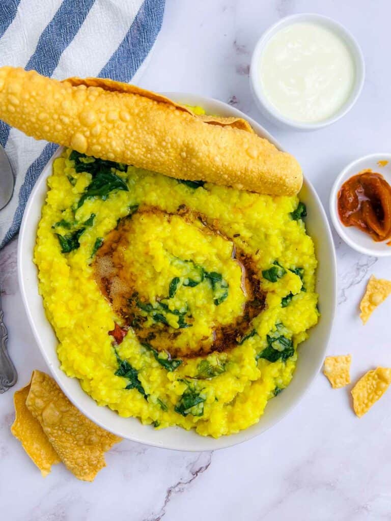Homemade Palak Khichdi Bowl: Ultimate Vegetarian Comfort Food