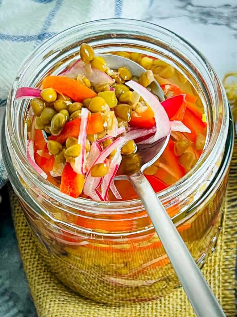 Marinate & Munch! Pickled Lentils Made Easy (Seriously Addictive)
