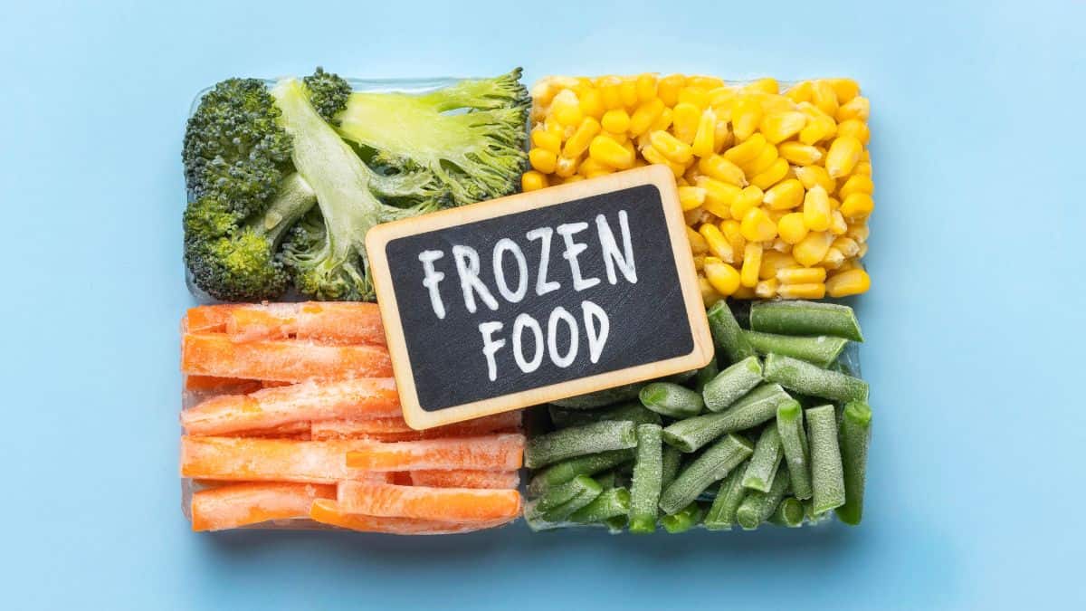 Frozen vegetables.