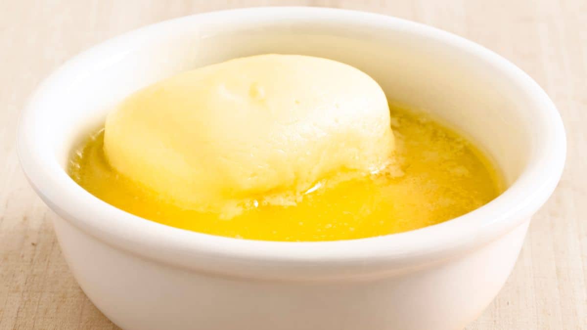 melted butter in a small bowl.