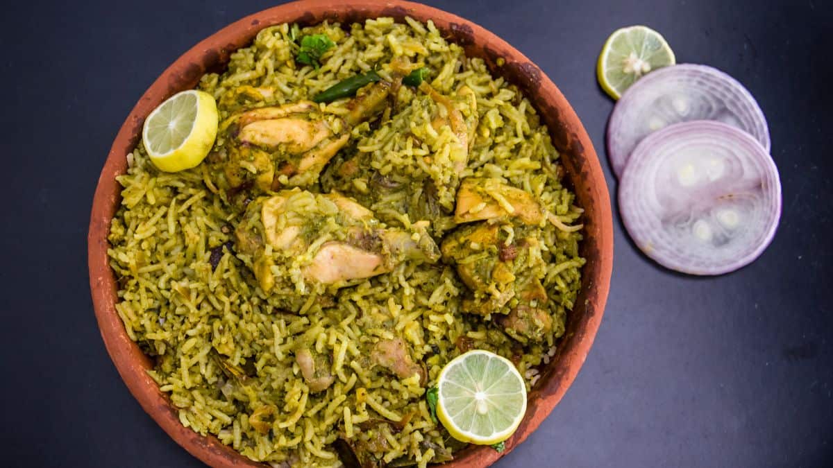 Chicken biryani from Bhatkal.