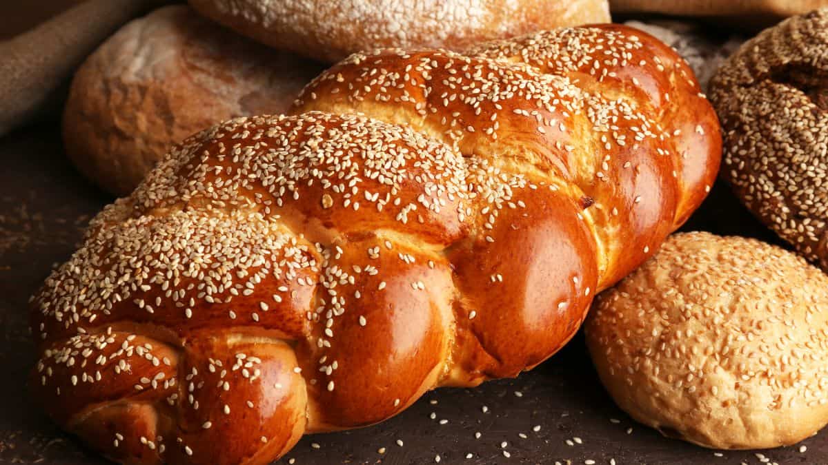 Challah bread.