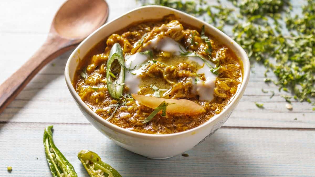 Bharta in a bowl.