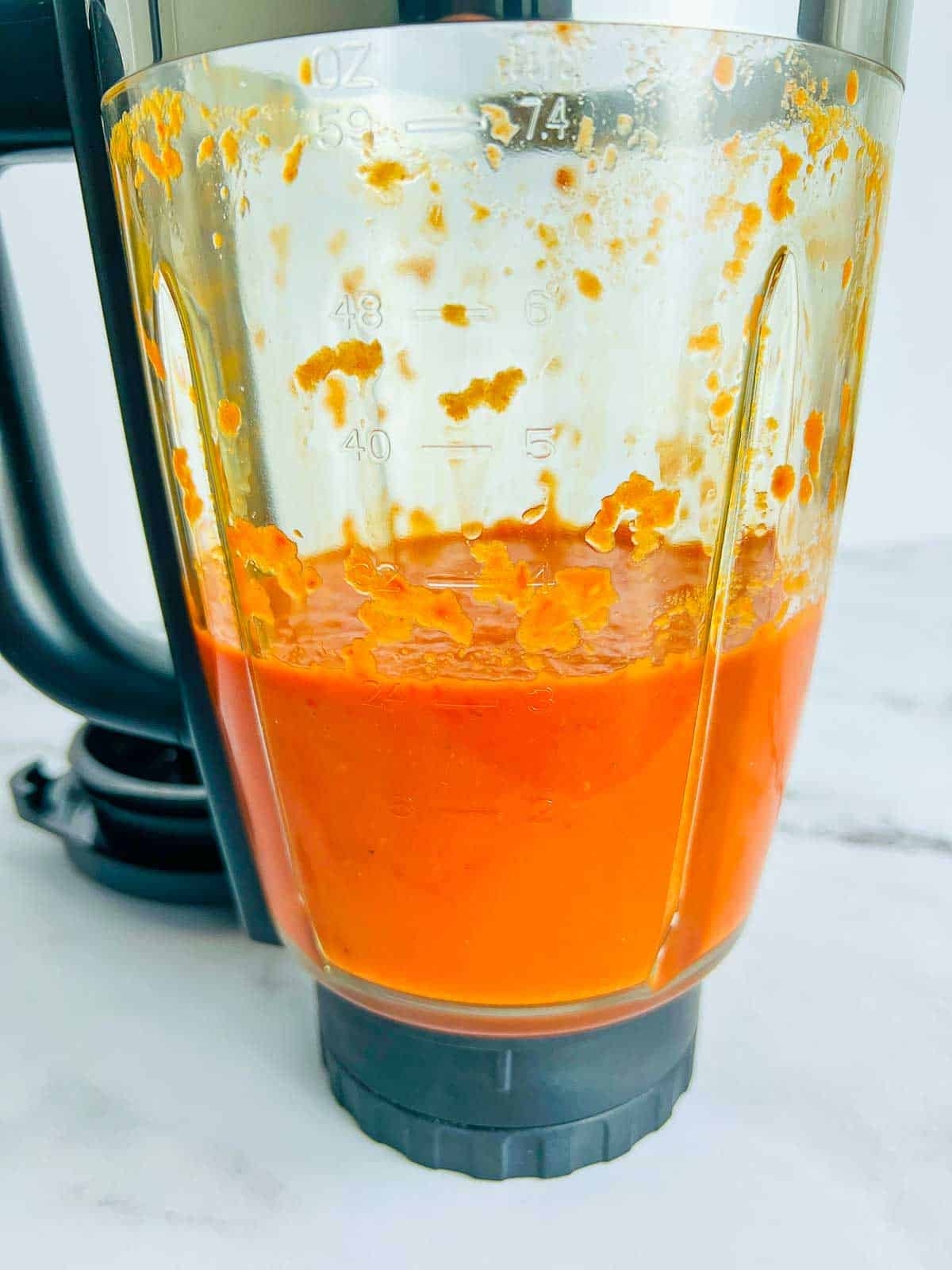 Blend smoothly in a blender.