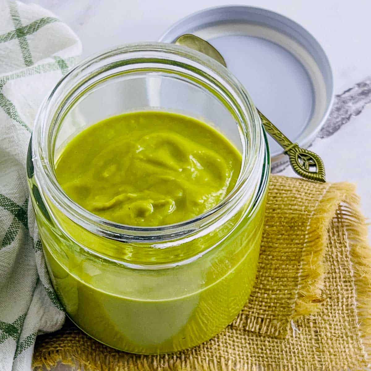 Store in a clean jar in the refrigerator.