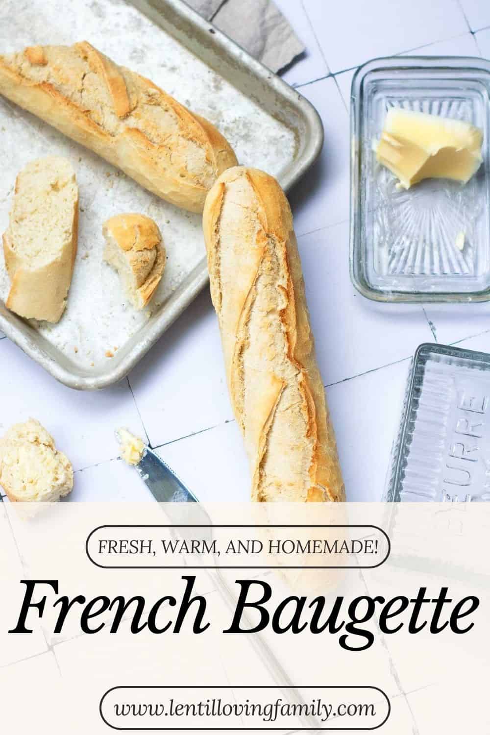 Baguette Pinterest image.